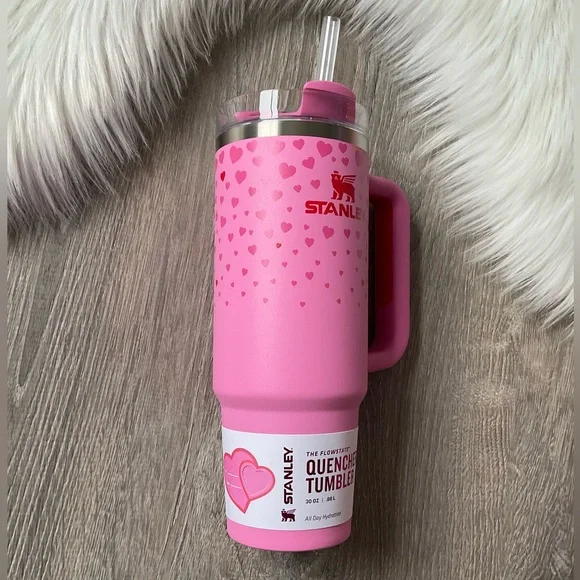 💕STANLEY 30oz Valentine’s Day Sweet Hearts Tumbler Limited Edition - Picture 4 of 8
